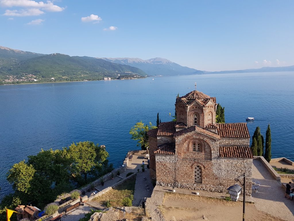 Europe Motorcycle Tour Ohrid Lake Macedonia